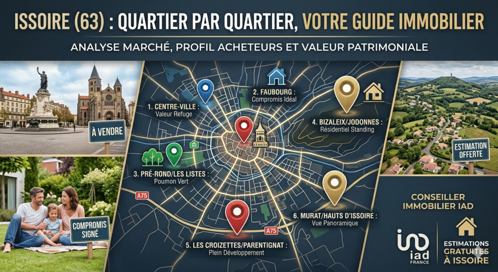 immobilier issoire par quartier 2026